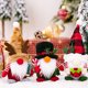 thumbnail image 5 of Bewildely Muñeco de gnomo de Navidad, juguete de peluche de vacaciones, juguete de peluche sin rostro, adorno de Navidad, decoración de festivales, Kits de decoración para fiestas Papá Noel Bewildely HA070767-02, 5 of 6
