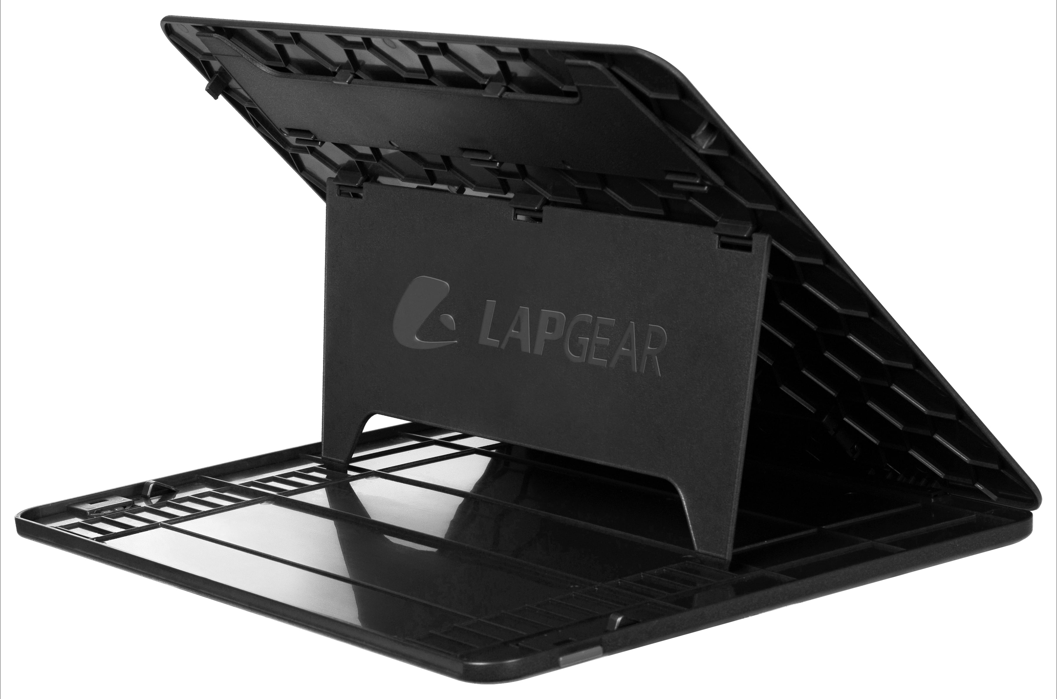 LapGear Commuter Lap Desk 10.5 H x 14.1 W x 0.9 D Black - Office Depot
