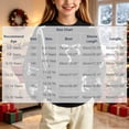 thumbnail image 3 of Lutiedan Christmas Bow Sweater for Girls Cute Crew Neck Knit Sweater Kids Long Sleeve Holiday Pullover Size 5-16,Black, 3 of 8