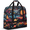 Multicolour 4, variant on Colorful Flowers Foldable Travel Duffle Bag for Women and Men Lightweight Carry On Overnight Bag Spring Summer Gym Luggage Weekender Bags with Shoe Compartment