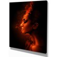 thumbnail image 2 of Design Art - Tête de Femme en Feu, 2 of 3