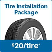 Tire Installation Package