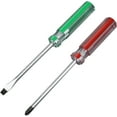 thumbnail image 1 of GFDYREE Magnetic Screwdriver Set 2 PCS, Magnetic 6mm Phillips and Flat Head Tips Screwdriver with 3.9 Inch Steel Shaft for Repair Home Improvement Craft, 1 of 3