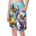 thumbnail image 2 of Plants Vs Zombies Boys Swim Trunks Quick Dry Swimwear Surfing Bathing Suit Drawstring Elastic Waist With Mesh Lining, 2 of 7