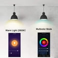 thumbnail image 2 of XODO 2-Pack LB3 Smart WiFi Bombilla, LED Multi Color Changing, App Controlado, Ajustable Color Changing Smart Bulb, 2 of 3