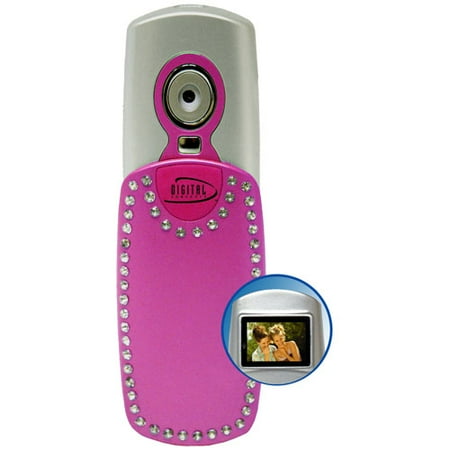 Digital Concepts Styleshot Digital Still Camera, VGA 640 x 480, with Color Preview Screen, 8mb Built-in Memory, Pink. Digital Concepts Styleshot Digital Still Camera, VGA 640 x 480, with Color Preview Screen, 8mb Built-in Memory, Pink.
