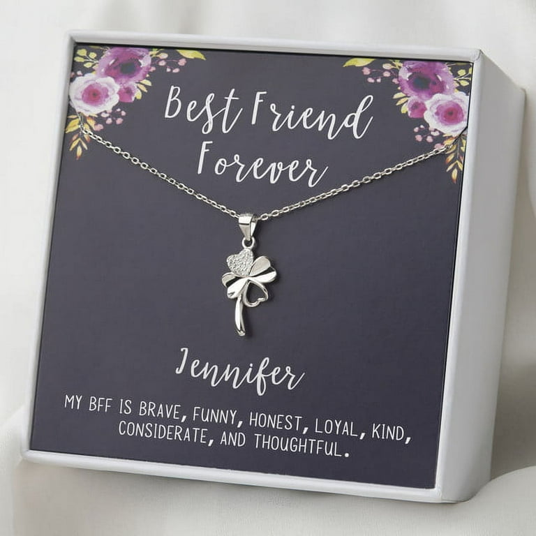 Best Friend Gifts, Friendship Gift, Necklace Set, Two Necklaces, Best Friend Birthday Gift, Personalized Gift, Inexpensive Gift, Necklace Yes / Silver