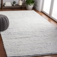 thumbnail image 2 of SAFAVIEH Martha Stewart Natura Striped Area Rug, Ivory/Blue, 5' x 8', 2 of 8