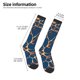 thumbnail image 2 of Fotbe Giraffe Skin Calcetas Divertidas Estampadas para Hombre y Mujer, Calcetas de Algodón hasta la Rodilla para Caminar, Correr, Enfermería y Embarazo, 2 of 6