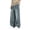 A_ Blue, variant on YLSDY Men's Vintage Washed Wide Leg Jeans, Stitched Details & Elastic Waist Drawstring, Retro Denim Trousers for Men Black XXXXL