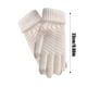 thumbnail image 2 of Guantes de invierno con forro polar de punto liso, cálidos y sin dedos, para ciclismo y uso al aire libre en climas fríos., 2 of 5