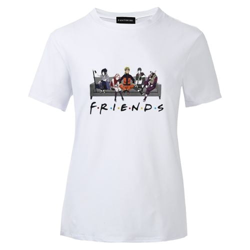Women T-Shirt Anime Naruto Print 