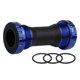 thumbnail image 2 of Pedalier de bicicleta Pedalier de bicicleta Aleación de aluminio de alta resistencia Roscado Azul, 2 of 8