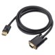 thumbnail image 1 of DisplayPort to VGA Cable (DP to VGA Cable) 6 Feet, 1 of 5