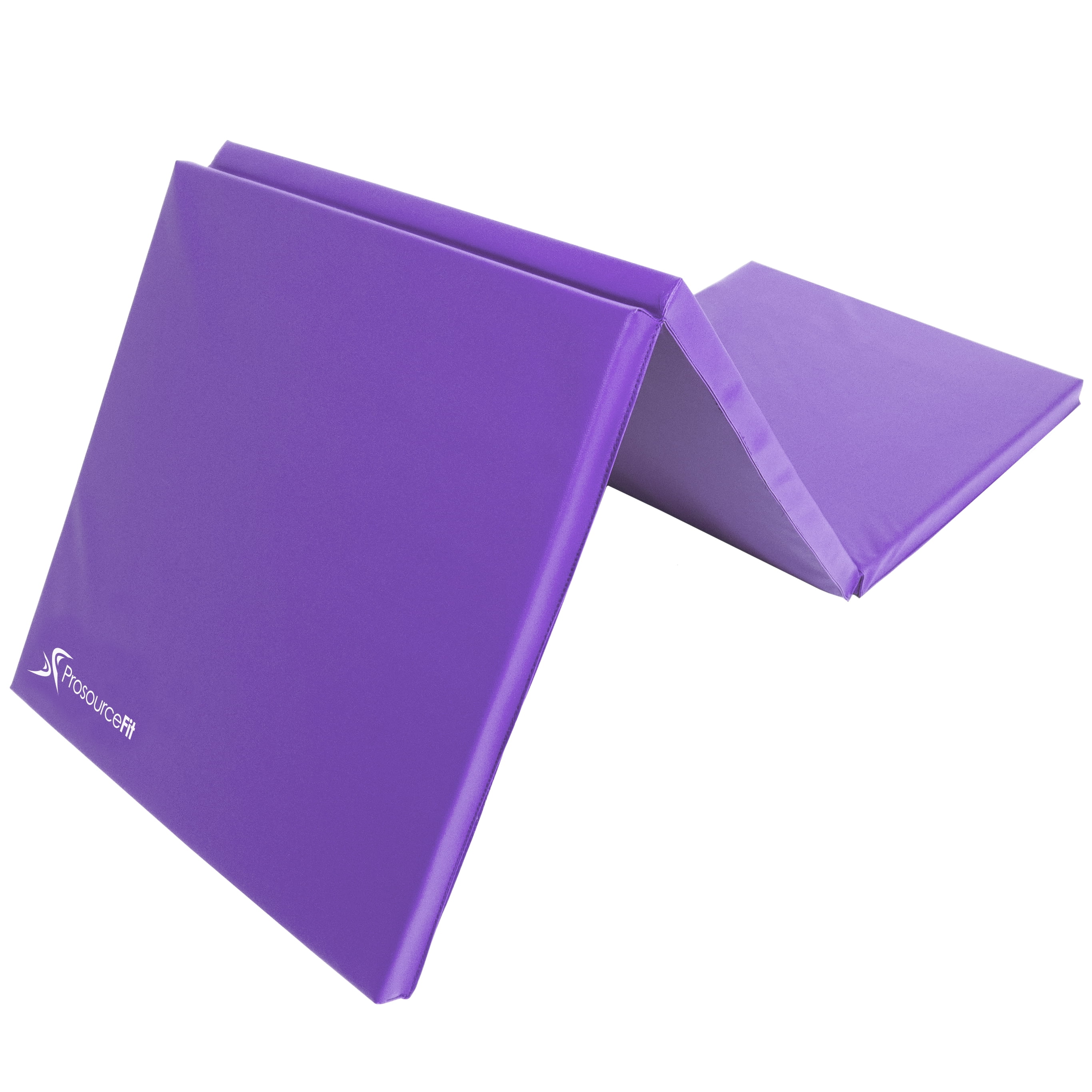 TriFold Folding Exercise Mat 6 x 2, Purple
