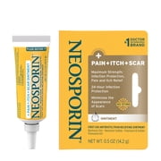 Neosporin + Pain, Itch, Scar First Aid Antibiotic Ointment, .5 oz