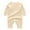 Beige, variant on Hwmodou Boys Jumpsuits Cotton Blend Toddler Boys Thermal Underwear Solid Rompers Jumpsuits Fall Winter Themed Jumpsuit,3-6M