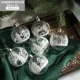 thumbnail image 3 of 6 piezas/caja de 6 cm, bolas de Navidad transparentes para pintar, adornos para árbol de Navidad de Año Nuevo, decoración para el hogar, regalos de Navidad 2024, 3 of 5