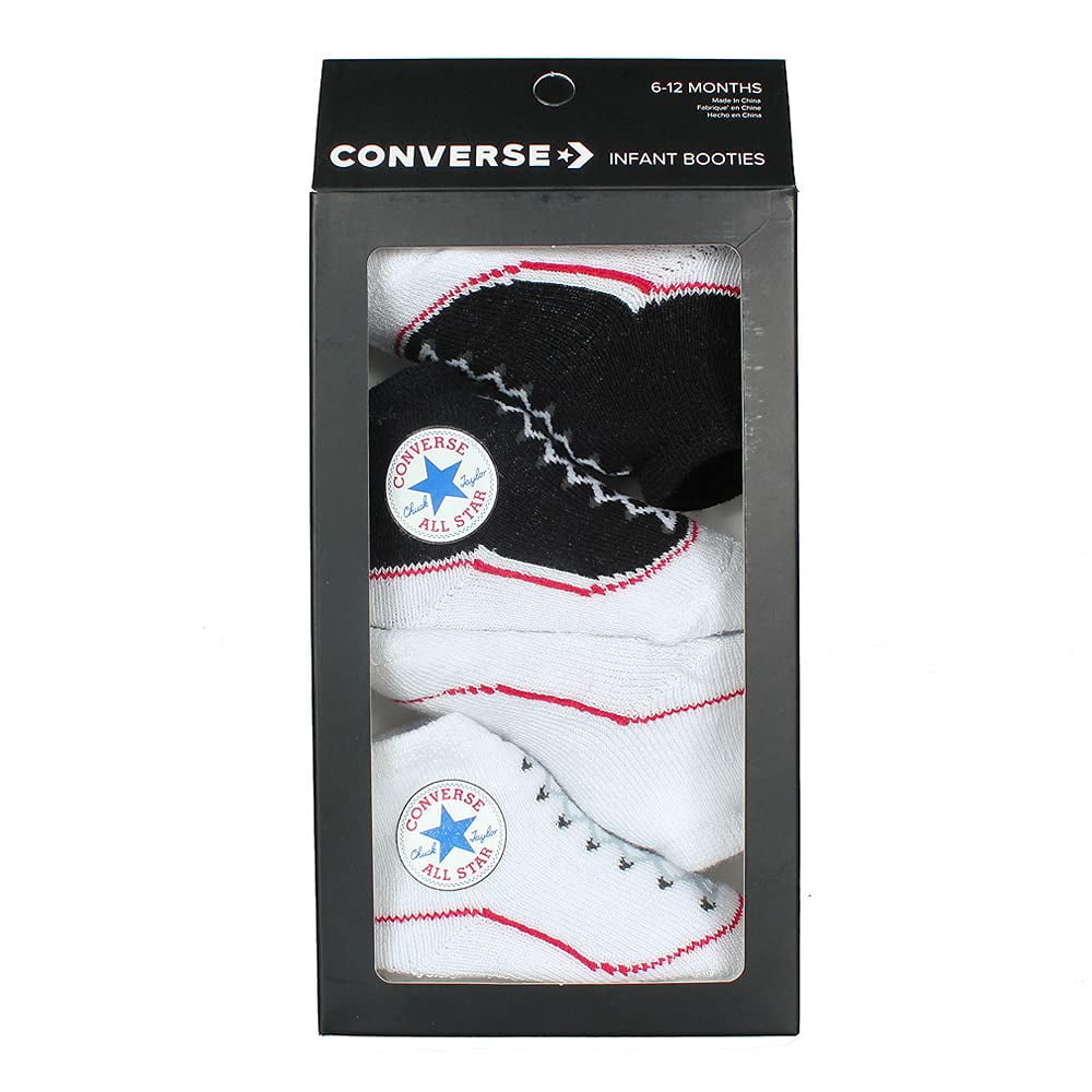Converse Infant Baby Booties 2 Pack 