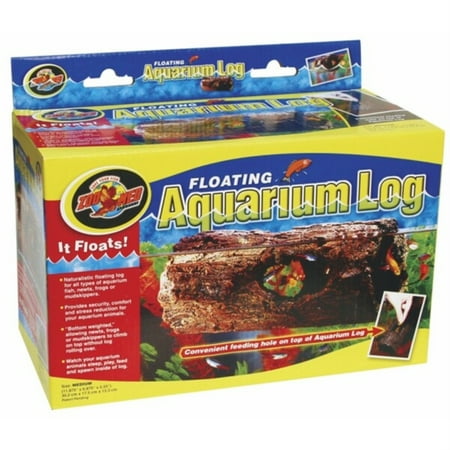 Zoo Med Floating Aquarium Log Brown Medium - PDS-097612240207