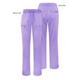 thumbnail image 5 of Adar Pro Scrubs For Women - Skinny Leg Yoga Scrub Pants, 5 of 7