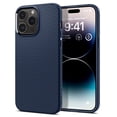 thumbnail image 1 of Funda Spigen Liquid Air para iPhone 14 Pro 2022, color azul marino, 1 of 7