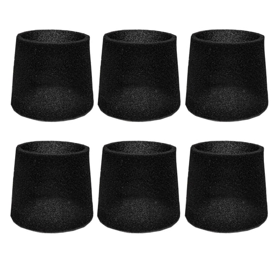 6-Pack DXVA19-1600 Foam Filter,Compatible with DEWALT Wet & Dry Vacuums 6-16 Gallon DXV06P DXVC6910 DXV09P DXV10P DXV10PL DXV10SA DXV12P DXV14P DXV16P, Washable Reusable High Efficiency.