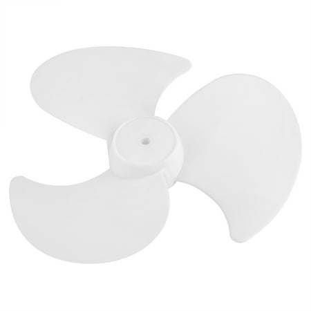 

Tebru Electric Fan Accessories 2Pcs Plastic Fan Blade Three Leaves Electric Fan Blades Accessories Fan Blade