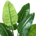 3FT Artificial Bird of Paradise Plant, Tall Fake Plants, Fake Tree of 14 Leaves for Indoor, Faux