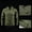 Army Green, variant on Men's Polo Shirts Quater Zipper Quick Dry Performance Long Sleeve Outdoors Tactical Shirts Pique Jersey Golf Shirt Size M-4XL Army Green