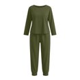 thumbnail image 5 of POROPL Pajamas for Women Plus Size,Long Sleeve Tops and Jogger Pants Sleepwear Loungewear Size XL-5X, 5 of 6