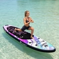 thumbnail image 2 of AISUNSS 11ft Inflatable Stand up Paddle Board, Wide SUP Board All-Around Fishing Paddle Board Full Kit for Youth & Adults, 2 of 6