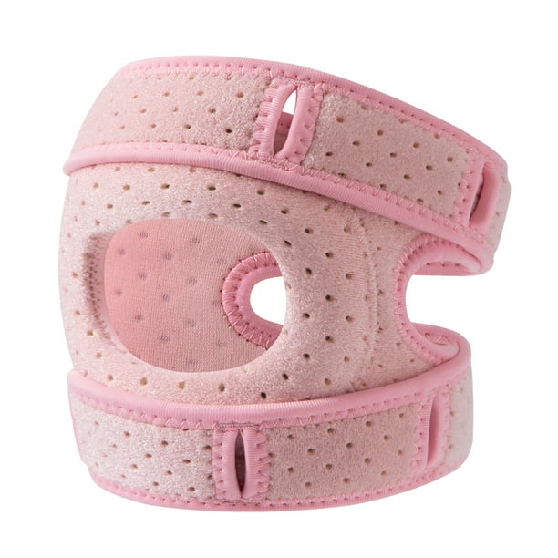 Rodilla Patella Padera Ajustable para Puentes Tendinitis (M) Rosa