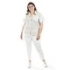 thumbnail image 4 of Blusa de algodon a rayas Roman Fashion /Tallas Extras, 5114 (Beige) beige 36, 4 of 5