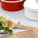 thumbnail image 5 of Juego de 6 utensilios de cocina de bambú con forma de tren, cucharas de cocina de madera grabadas con patrón de flores, espátula de bambú para cocina, cuchara de cocina de madera, 5 of 7