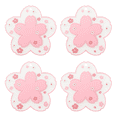 thumbnail image 1 of Posavasos con diseño de flor de cerezo, posavasos antideslizantes y aislantes, 1 of 6