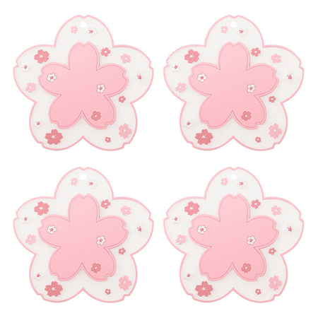 

Coaster Cherry Blossom Cup Coaster Anti-SkidIn sulation Coaster