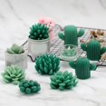 thumbnail image 3 of 9/10Pcs 3D Succulent Candle Molds Silicone Cactus Flower Shape Casting Moulds Set for DIY Projects and Artistic Creation, 3 of 8