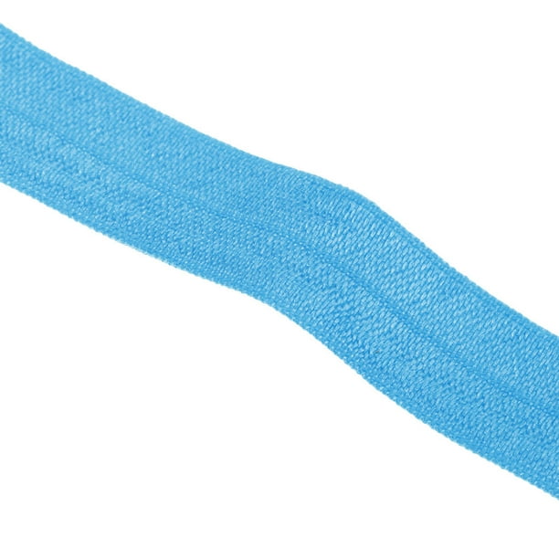 Flat Wide Elastic Band 4cm Wide, Elastic Cord Trouser Elastic Elastic Band  Elastic Band Elastic Rubber Bands for Sewing And Household ( M) - Blue 