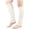 White, variant on Tao Womens Knitted Leg Warmers Synthetic Flannel Calf Socks Snowflake Elk Patterns Thickened Leg Warmers WhiteFree Size