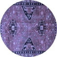 thumbnail image 1 of Ahgly Company Indoor Round Persian Blue Traditional Area Rugs, 7' Round, 1 of 4