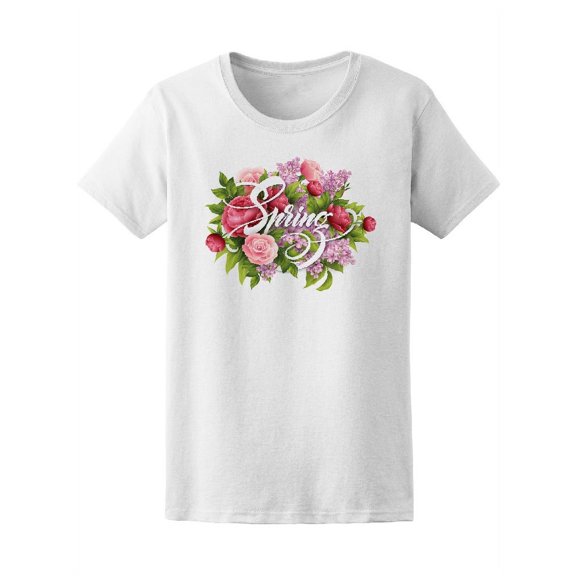 Spring Beautiful Flowers Tee Women's -Image by Shutterstock