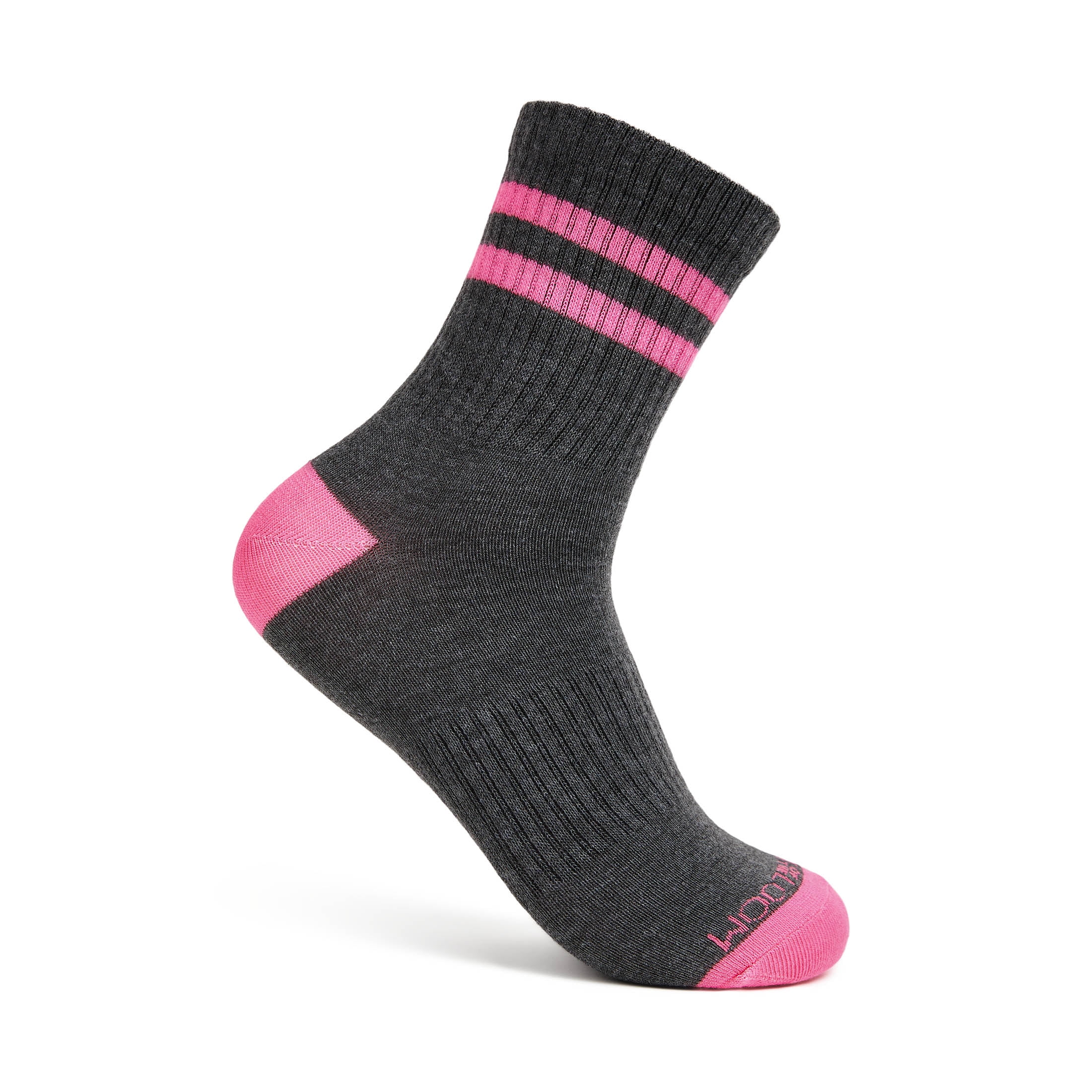 Fruit of the Loom Womens Value Mid Crew Socks, 3-Pack, Sock Sizes 4-10