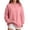 Pink#150823HH, variant on Hearthz Crewneck Sweatshirts for Women Solid Color Drop Shoulder Long Sleeve Womens Pullover Sweatshirt Fall Winter Athletic Workout Sweatshirt Womens Navy XXL