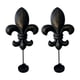 thumbnail image 2 of Apliques decorativos de pared de hierro forjado, candelabros de pilar colgantes rústicos vintage Negro, 2 of 8