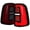 Black Housing Red Smoke Lens, variant on Spec-D Tuning Full LED Black Tail Lights w/ Red LED Sequential Turn Signals and Startup Animation Compatible with 2019-2024 Dodge RAM 1500, Left + Right Pair Assembly