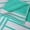 Mint, variant on Superior Oversized Cabana Stripe Niantic Beach Towel, Orange