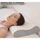thumbnail image 3 of Almohada Memory Foam Estándar Gel Ajustable Suave Cómoda Ergonómica, 3 of 4
