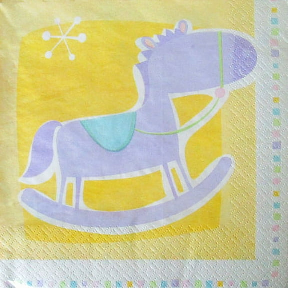 Baby Shower 'Baby's Nursery' Lunch Napkins (16ct)