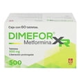 thumbnail image 1 of Dimefor XR 500 mg 60 tabletas de liberación prolongada, 1 of 3